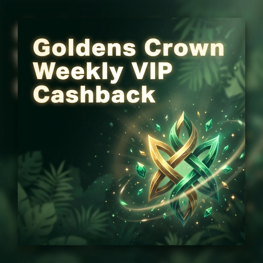 Goldens Crown Weekly VIP Cashback Goldens Crown Weekly VIP Cashback
